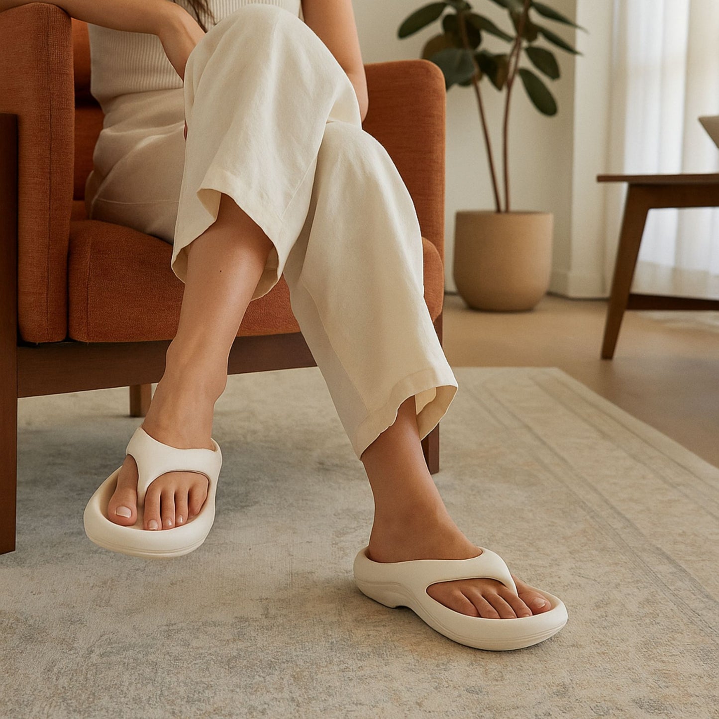 Pillow Arch Support Flip Flops